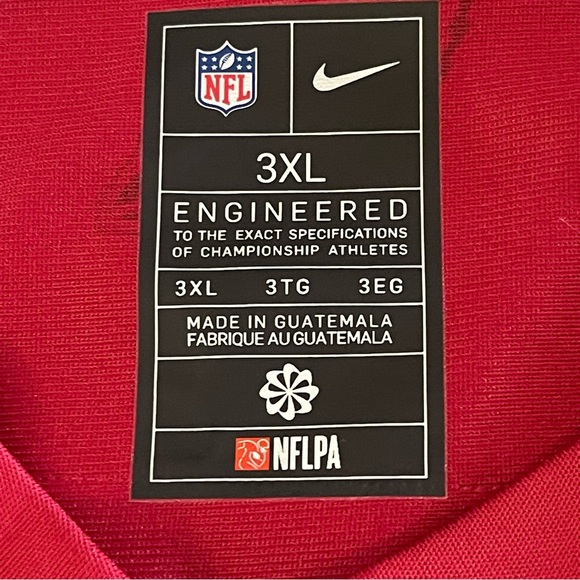 NWT! NFL Arizona Cardinals Marquise Brown #2 Official NFL Football Jersey-SZ 3XL - Picture 11 of 15